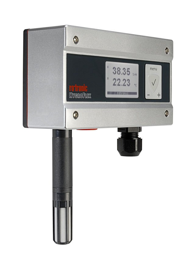 Transmissor Umidade e temperatura Rotronic Tecnovip HF4 Display