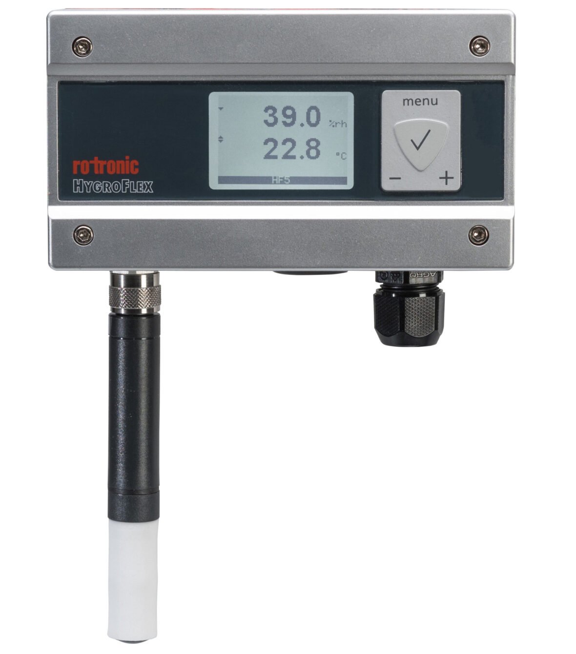 Transmissor Umidade e temperatura Rotronic Tecnovip HF5 Display